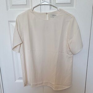 Banana Republic Cream Blouse